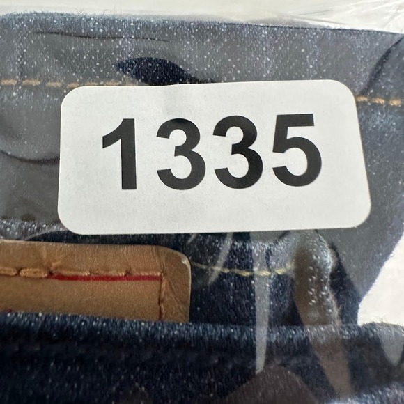 Levi 505 Straight Jeans Dark Wash Womens 4 Whiskering Cowboy Western Rodeo - Picture 9 of 9